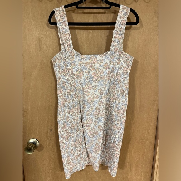 FREE PEOPLE- bodycon milkmaid style mini dress - Picture 2 of 3